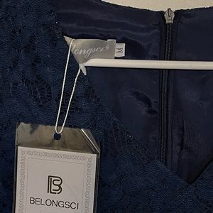 NWT, Belongsci, lace 3/4 sleeve dress